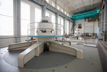 Внешний вид машинного зала Кондопожской ГЭС