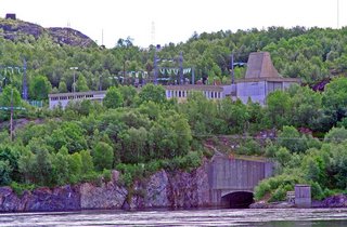 Открытое распределительное устройство Борисоглебской ГЭС