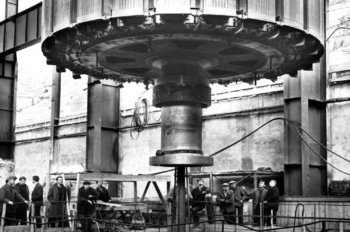 Installation of the rotor