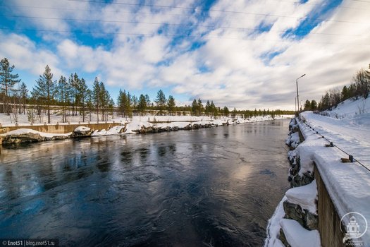 На реке Паз, разделяющей Россию и Норвегию, построено 5 российских и 2 норвежских ГЭС