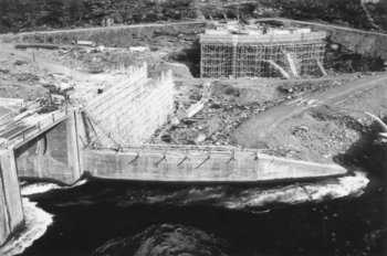 Строительство Борисоглебской ГЭС