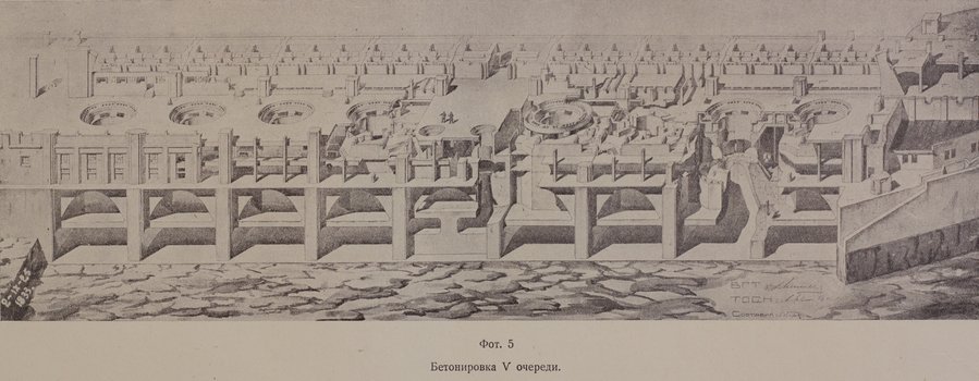 Бетонировка V очереди