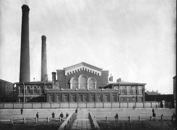 Электростанция Общества электрического освещения 1886 года на Обводном канале 