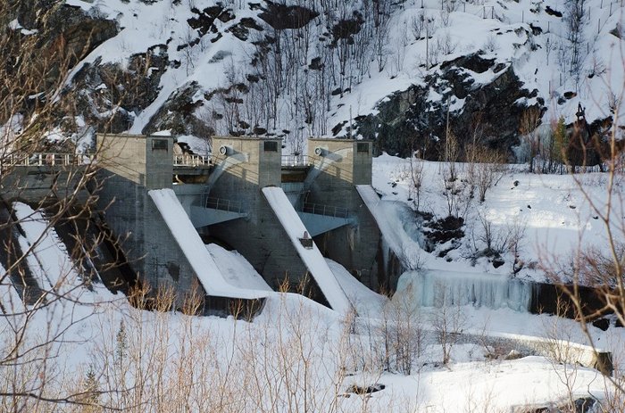 Водосброс Борисоглебской ГЭС