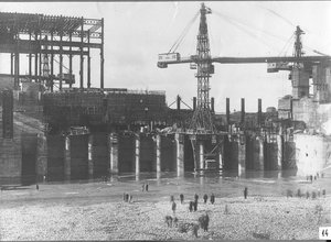 Строительство Верхне-Свирской ГЭС